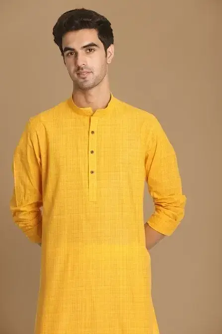 Wine Self Design Kurta With Black Churidar